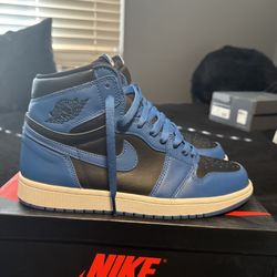 Jordan 1 High OG Dark Marina blue Size 9