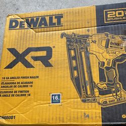 Dewalt 20 V XR Finish Nailer 16 GA