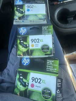 Hp 902 Xl Ink $20 For All 3