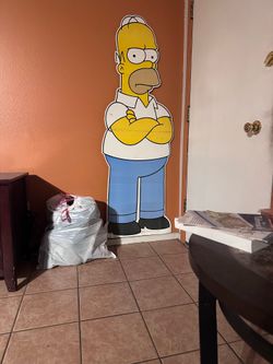 Homer Simpson store display