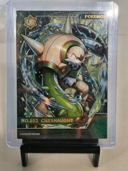 Chesnaught Chinese Claw Machine Card