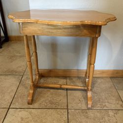 Cute Wood Side Table