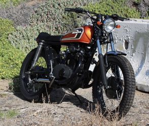 Cafe Racer Honda Scrambler Motorcycle For Sale 1970 Honda SL350