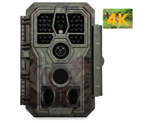 GardePro A50 Trail Camera — True 4K Video + Sound | No‑Glow | 0.1s Trigger