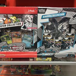 Pokemon Black Bolt & White Flare Binder + Poster Collection Sam's Club Bundles