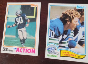 Seahawks  Tops Cards