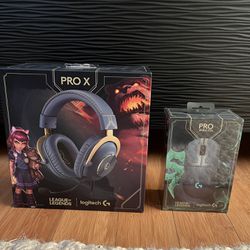 Logitech G Pro - Gaming Headset and Wireless Mouse - League of Legends Edition