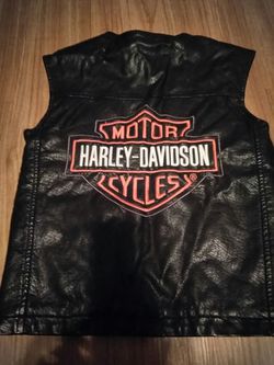 Kids-Harley Davidson Motorcycle Vest