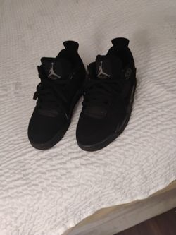 Jordan Retro 4 Black Cat Original Not Fake Hit Me Up Size 81/2