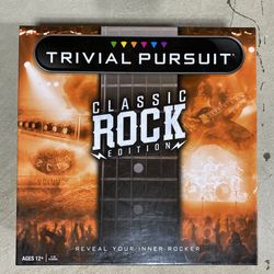 Trivial Pursuit Classic Rock Edition Board Game 2011 1,800 Questions Hasbro
