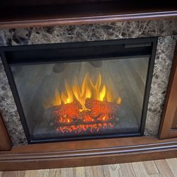 Electric Fireplace And Space Heater 
