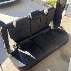 2013 BMW Black Leather Seats 