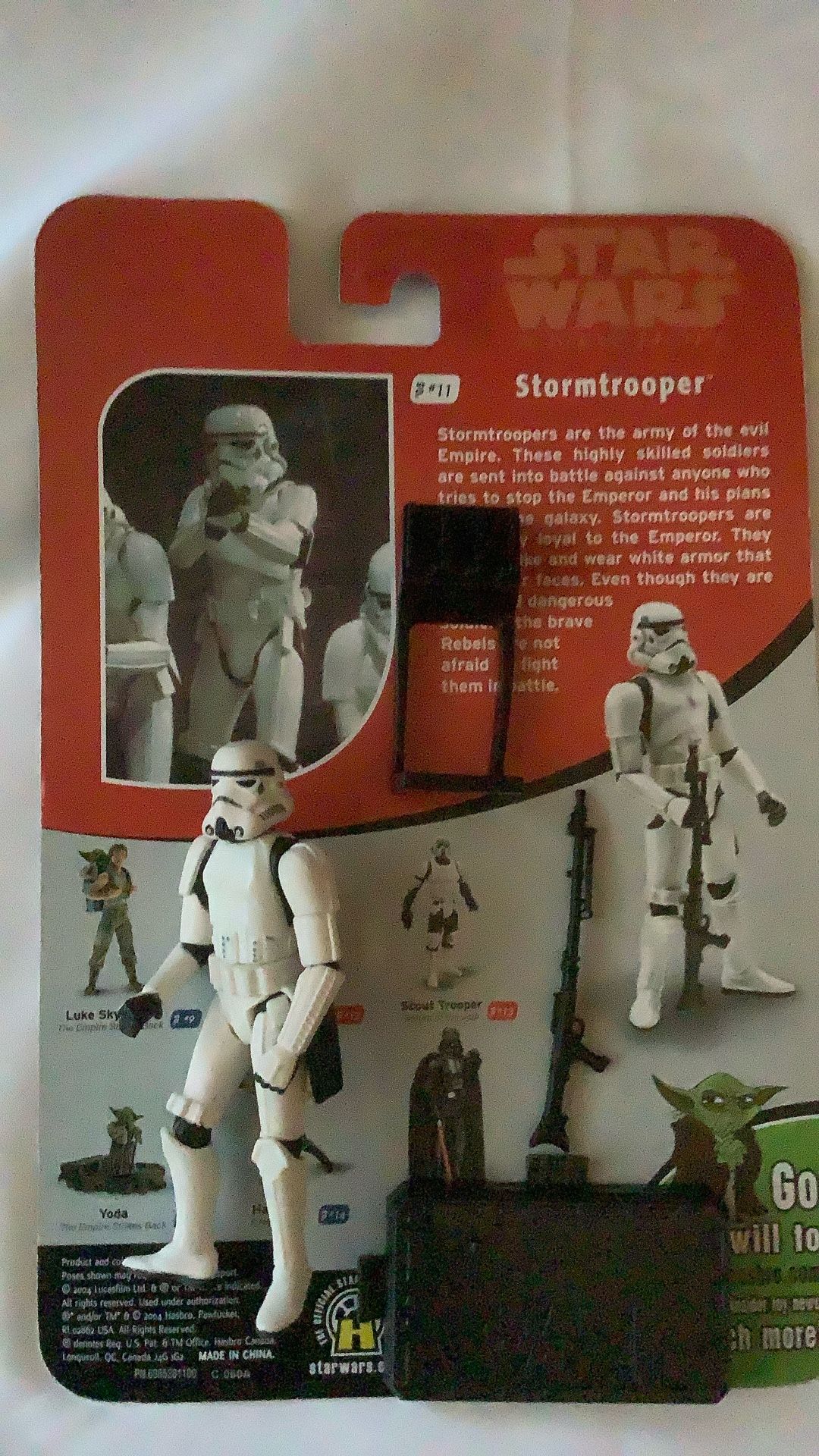 2004 Star Wars STROMTROOPER - Death Star Attack #11 A New Hope Action Figure