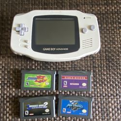 Nintendo Game Boy Advance + Games 