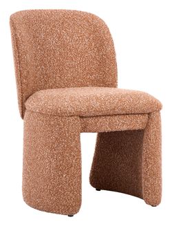 Citrine Biscuit Brown Dining Chair (Set of 2)
