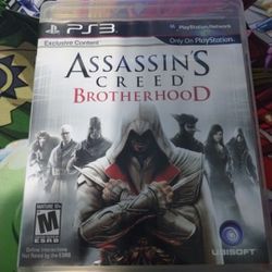 Assassin's Creed Brotherhood PS3/PlayStation 3 (Read Description)
