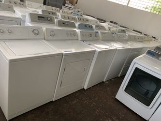 Top load washer & electric dryer sets working perfectly starting at $300