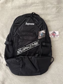 Supreme 3D Logo Backpack Black