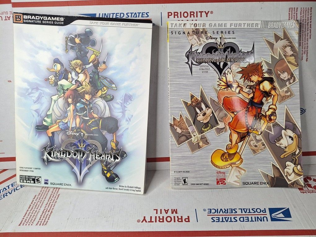 Disney Square Enix Kingdom Hearts 2005 PlayStation 2 Signature Series BradyGames