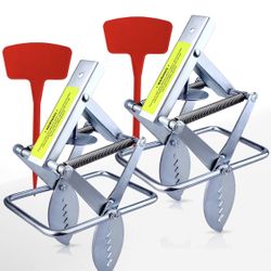 Mole Trap Scissor 2 Pack, Upgraded Mole Traps for Lawns X(185)