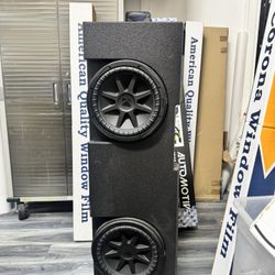 2 KICKER COMP VX 12IN SUBWOOFERS
