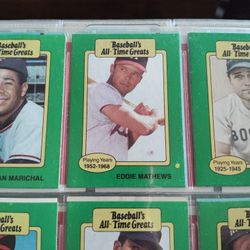 Eddie Mathews Baseballs All-Time Greats 