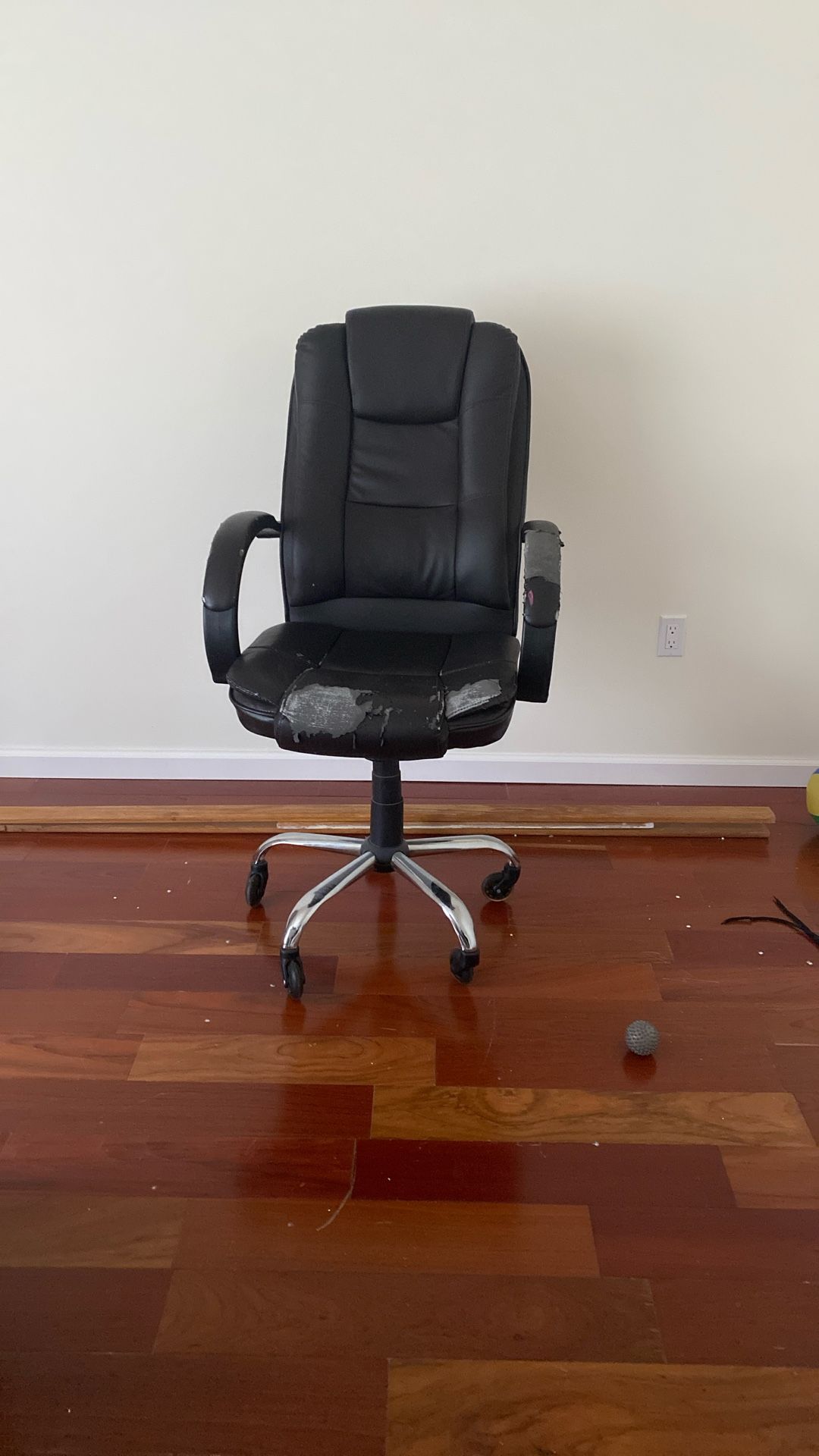 Black Leather Office Chair