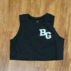 Black Babygirl Crop Top