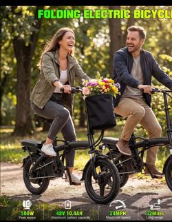 Folding Electric Bicycle 560W 48V