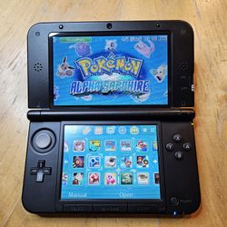 Nintendo 3DS XL With All Pokemon Games  Gen 1 To 7