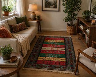 Kochan Kurdish Kilim Rug – 125 × 199 cm (49 × 78 in / 4.1 × 6.5 ft)