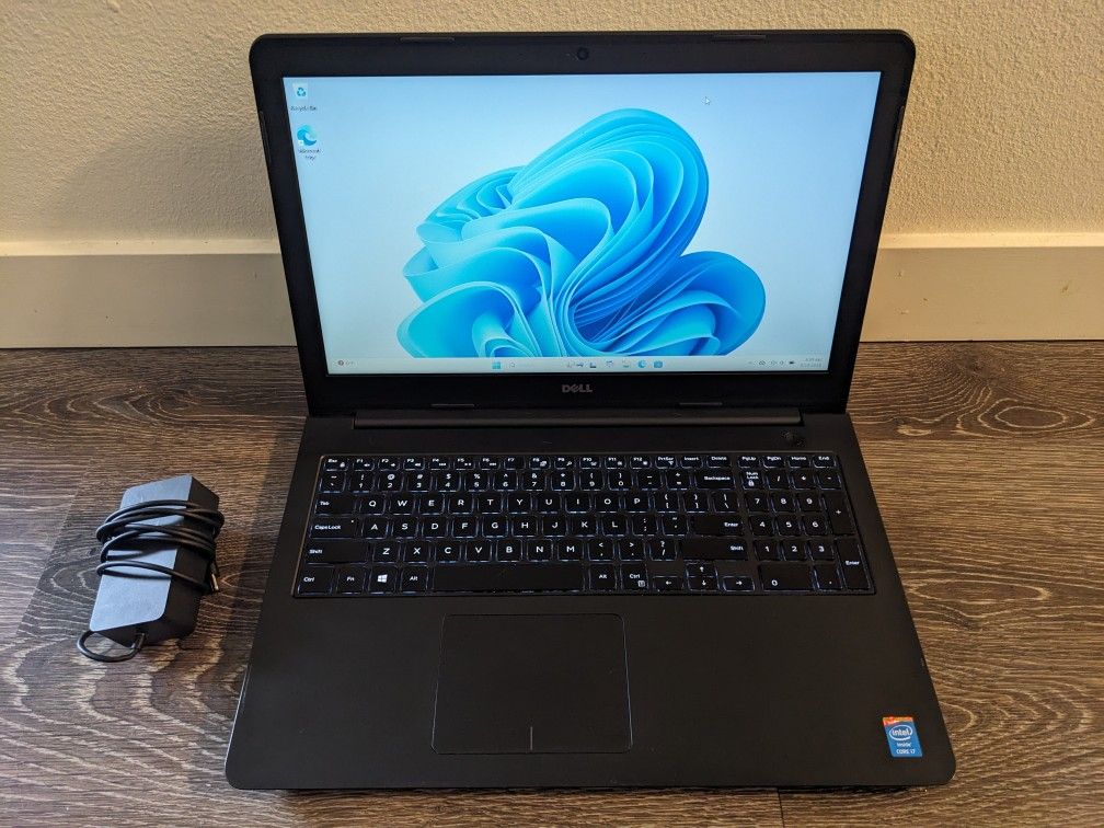 Dell Inspiron 15.6" Laptop - Intel Core i7 3.5ghz, 8gb RAM, 1TB , Light Gaming HD GPU (Roblox/Minecraft), Windows 11, Backlit Keys, Good Battery, HDMI