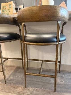 Pair of Perigold Zanatta Bar Stools