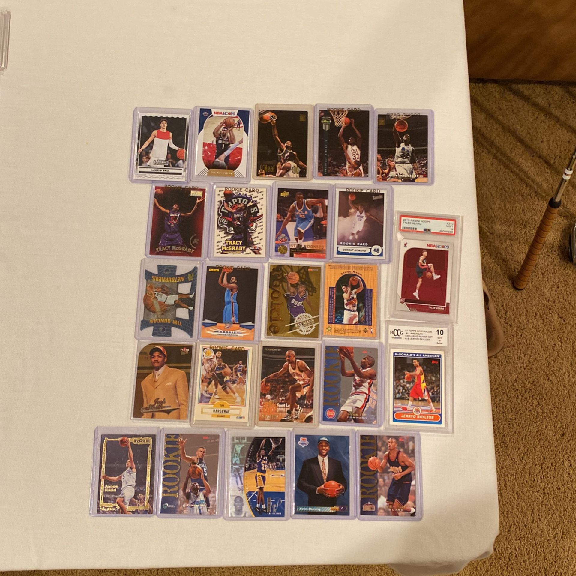 Old And  New NBA Rookie Cards Tons Of Rare Cards 