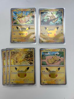 Pokémon 30th Celebration Pikachu Trades