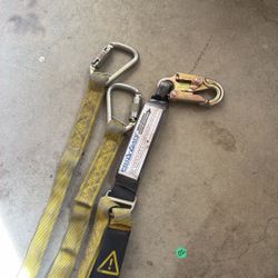 Tie off Shock absorbing lanyard