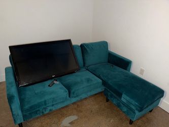 Couch and TV