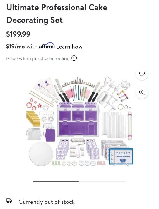 Wilton ultimate cake top decorating tools set