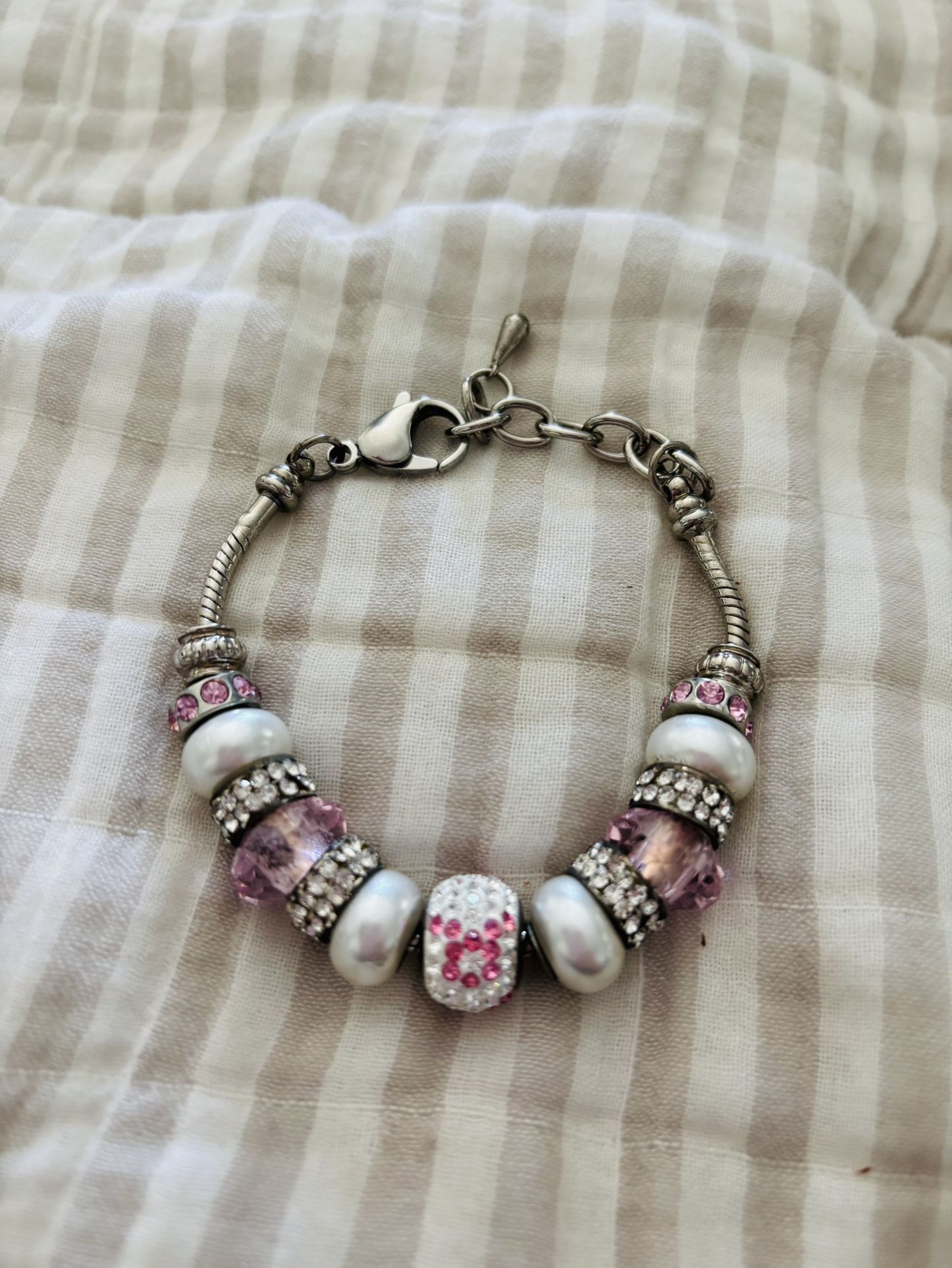 PRICE REDUCED Pandora Charm Bracelet With Charms