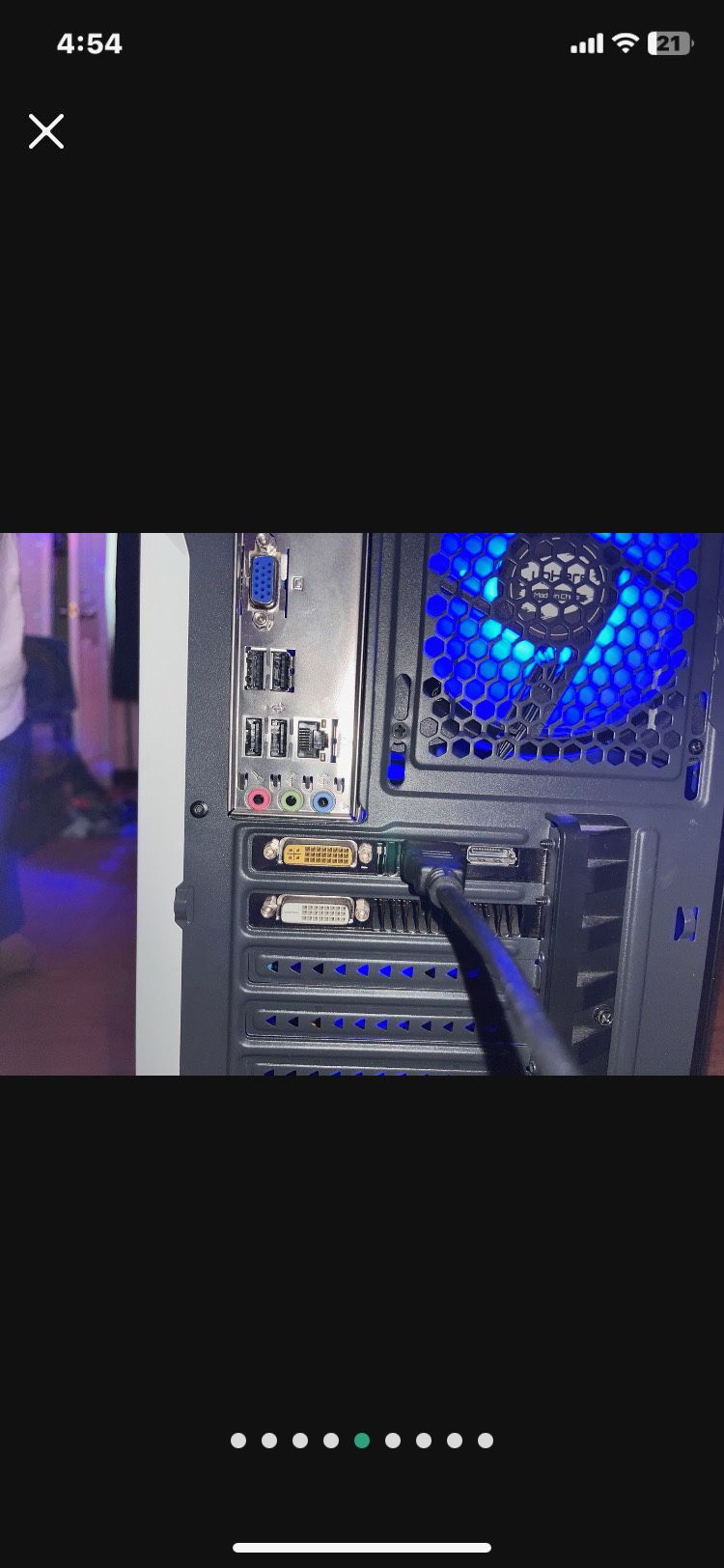 Pc With Keyboard + Mouse