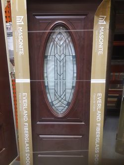 Fiberglass doors for sale have one left
