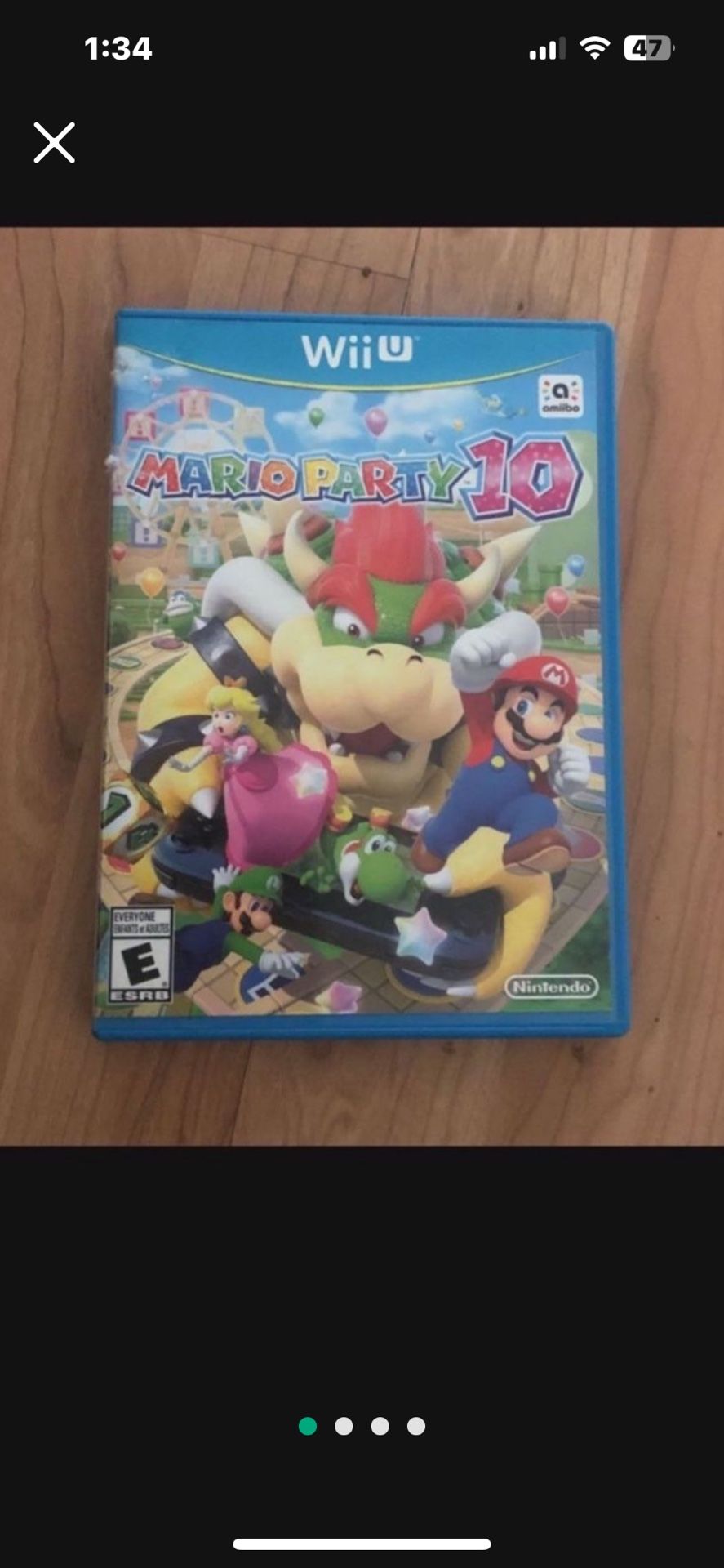 Wii U Mario party 10 Tested Works Good