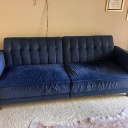 Navy Blue Futon