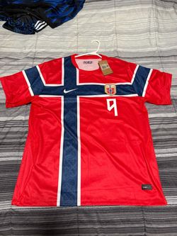 Nike Norway Home Soccer Jersey #9