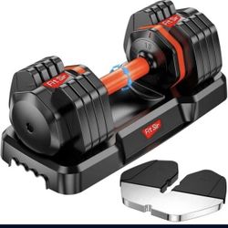 Set of 2 Adjustable Dumbbell 55LB
