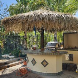 Palapa And Bbq Island