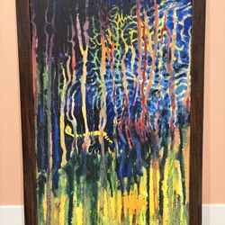 Worm Burning Bright in The Forest in The Night