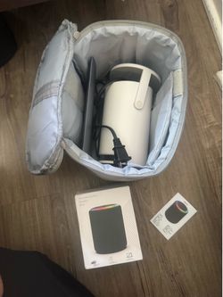 Projector, Speaker and Screen