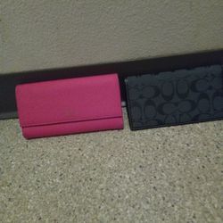 Coach And Kate Spade Wallet 