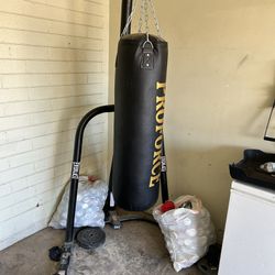 Proforce Punching Bag And Stand